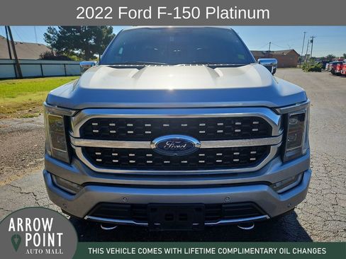 Used 2022 Ford F150 Platinum w/ Equipment Group 701A High image 3