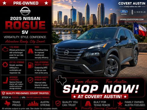 Used 2025 Nissan Rogue SV FWD image 1