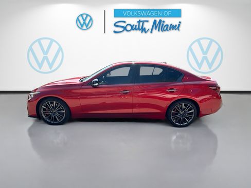 Used 2023 INFINITI Q50 Red Sport 400 image 4