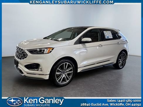 Used 2019 Ford Edge Titanium w/ Equipment Group 301A AWD/4WD image 1