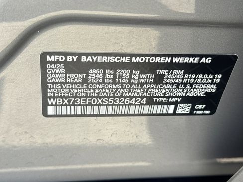 Used 2025 BMW X1 xDrive28i w/ Convenience Package AWD/4WD image 21