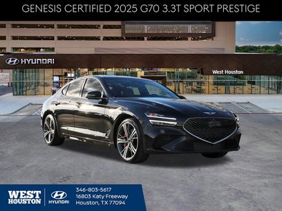 Used 2025 Genesis G70 3.3T Advanced w/ Sport Prestige Package