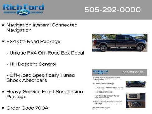 Certified 2022 Ford F250 King Ranch w/ FX4 Off-Road Package AWD/4WD image 24