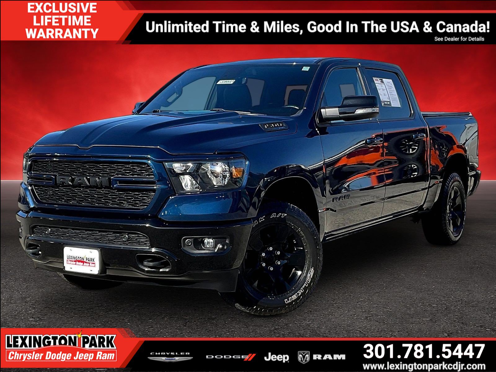 Used 2022 RAM 1500 Big Horn AWD/4WD image 3