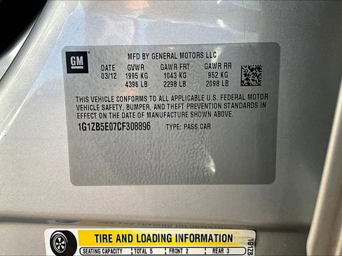 Used 2012 Chevrolet Malibu LS w/ LS Uplevel Package image 34