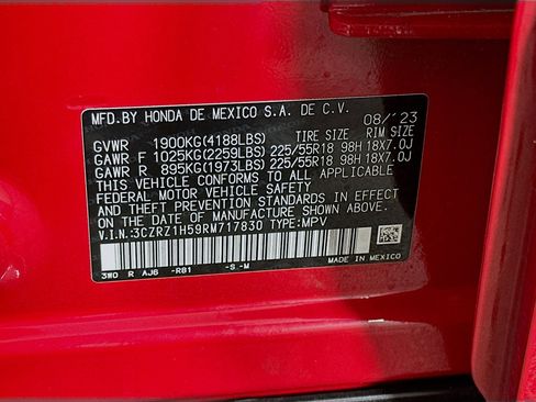 Used 2024 Honda HR-V Sport image 12