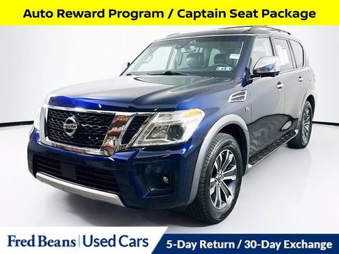 Used 2017 Nissan Armada Platinum w/ Captain Seat Package image 3