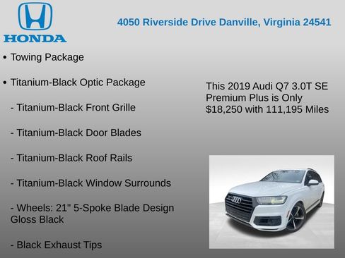 Used 2019 Audi Q7 3.0T Premium Plus w/ Premium Plus Package image 7