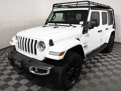 Used 2021 Jeep Wrangler Unlimited Sahara w/ Cold Weather Group AWD/4WD image 1