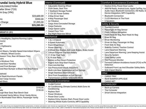 Used 2022 Hyundai Ioniq Blue image 18