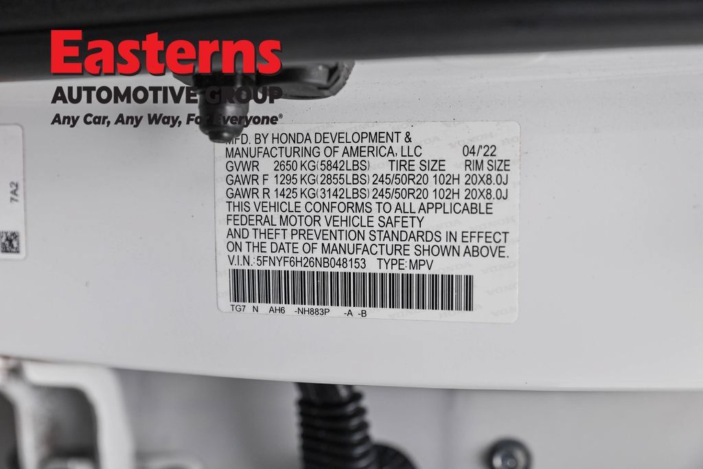 Used 2022 Honda Pilot Special Edition image 38