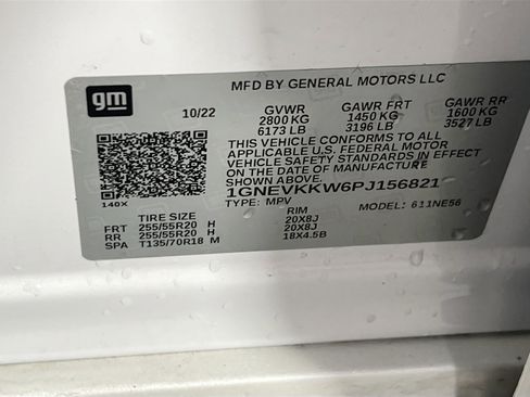 Used 2023 Chevrolet Traverse Premier w/ LPO, Floor Liner Package AWD/4WD image 34