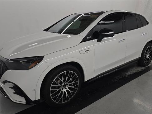Used 2024 Mercedes-Benz EQE AMG 4MATIC SUV w/ AMG Night Package image 4