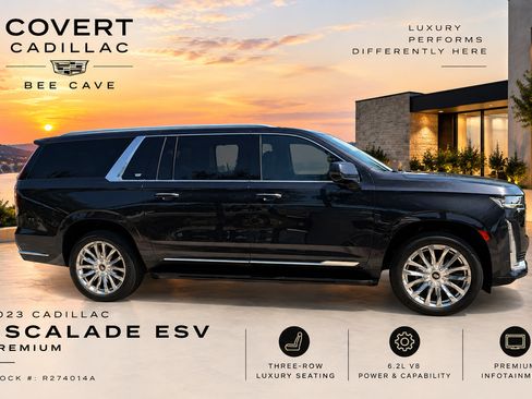 Used 2023 Cadillac Escalade ESV Premium Luxury RWD image 4