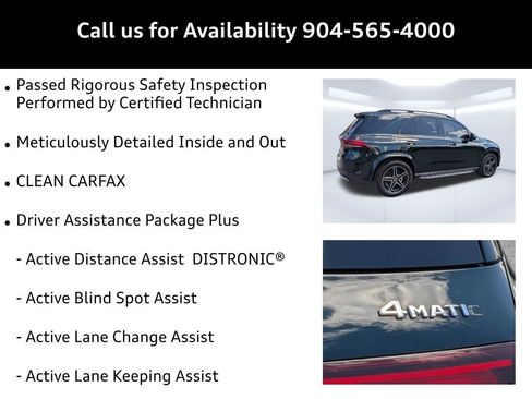 Used 2023 Mercedes-Benz GLE 450 4MATIC w/ AMG Line Exterior image 9