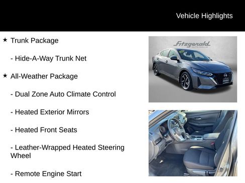 Used 2024 Nissan Sentra SV w/ All-Weather Package image 9