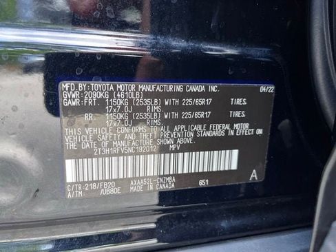 Used 2022 Toyota RAV4 LE FWD image 12