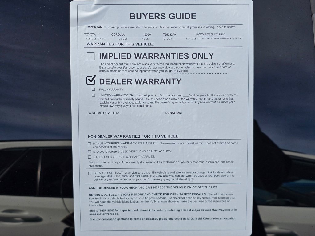 Certified 2020 Toyota Corolla XSE w/ Carpet Mat Package (TMS) FWD image 44