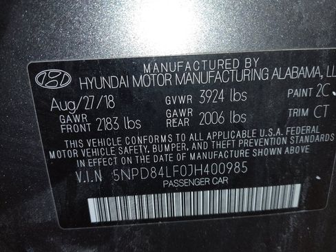 Used 2018 Hyundai Elantra SEL w/ Cargo Package FWD image 33