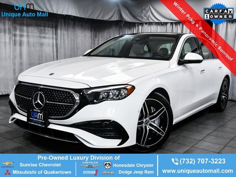Used 2025 Mercedes-Benz E 450 4MATIC Sedan image 1
