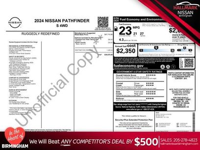 Used 2024 Nissan Pathfinder S