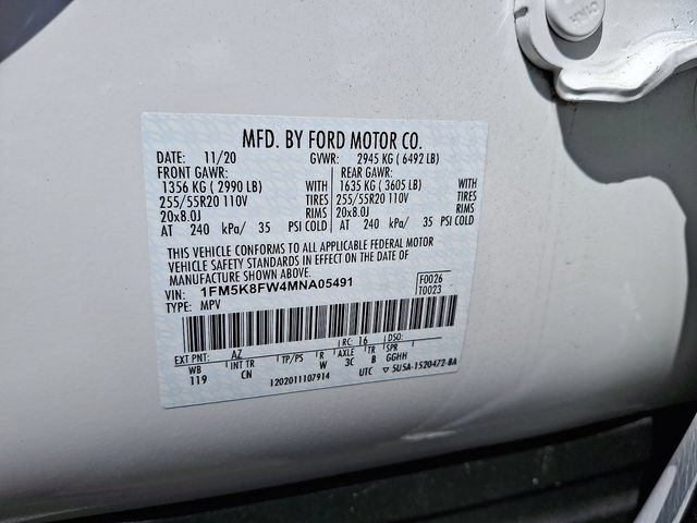 Used 2021 Ford Explorer Limited w/ Hybrid Equipment Group 310A AWD/4WD image 33