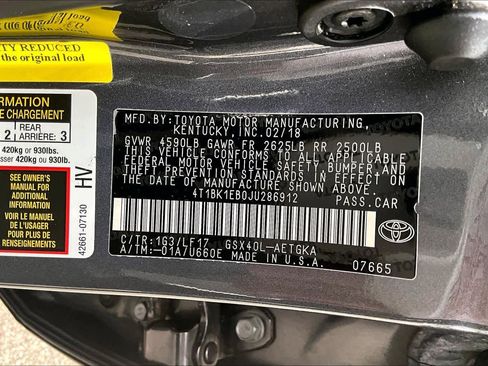 Used 2018 Toyota Avalon XLE Premium FWD image 38