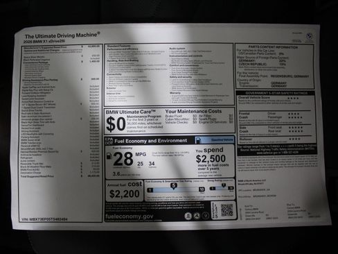 New 2026 BMW X1 xDrive28i w/ Convenience Package AWD/4WD image 20