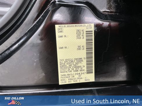 Used 2020 Nissan Altima 2.5 S image 12