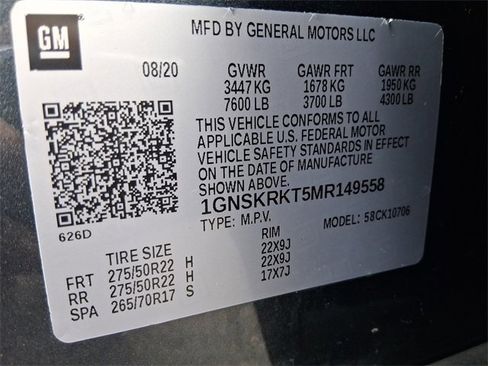 Used 2021 Chevrolet Tahoe RST w/ Luxury Package image 19