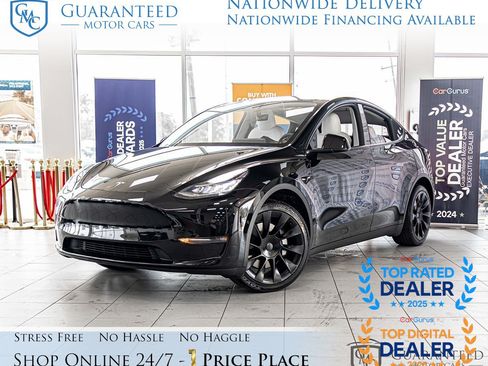 Used 2021 Tesla Model Y Long Range AWD/4WD image 1