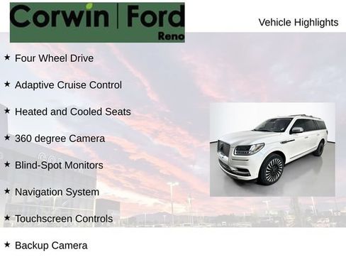 Used 2019 Lincoln Navigator L Black Label w/ Cargo Package AWD/4WD image 8