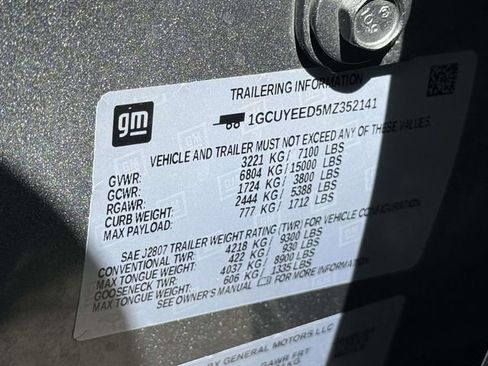 Certified 2021 Chevrolet Silverado 1500 RST AWD/4WD image 26