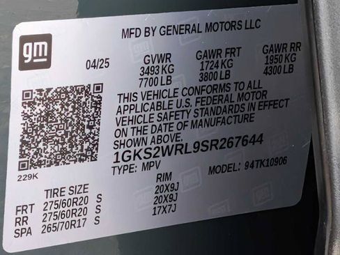 Used 2025 GMC Yukon XL AT4 Ultimate AWD/4WD image 31