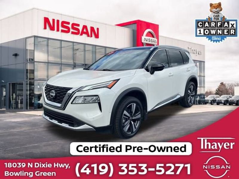 Certified 2023 Nissan Rogue Platinum w/ Platinum Premium Package image 1