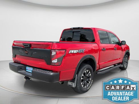 Used 2021 Nissan Titan PRO-4X w/ Off Road Protection Package AWD/4WD image 6
