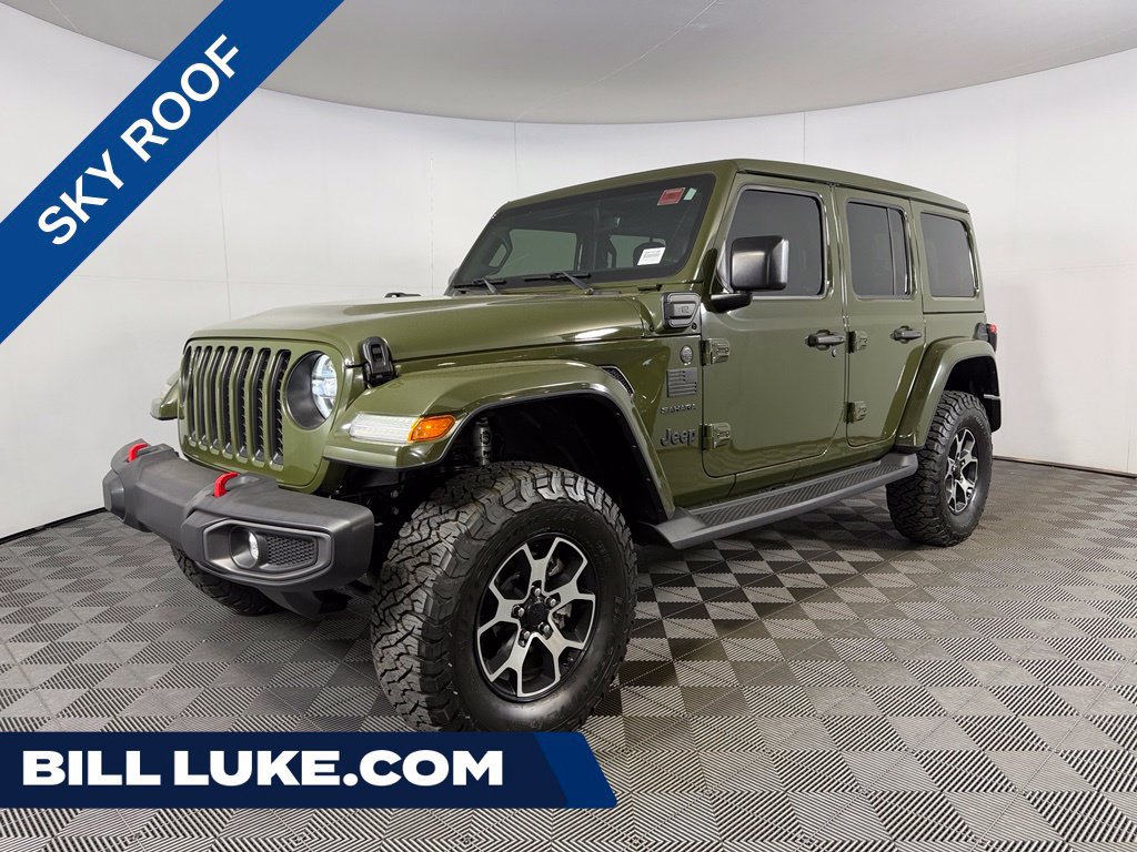 Used 2023 Jeep Wrangler Unlimited Sahara AWD/4WD image 1
