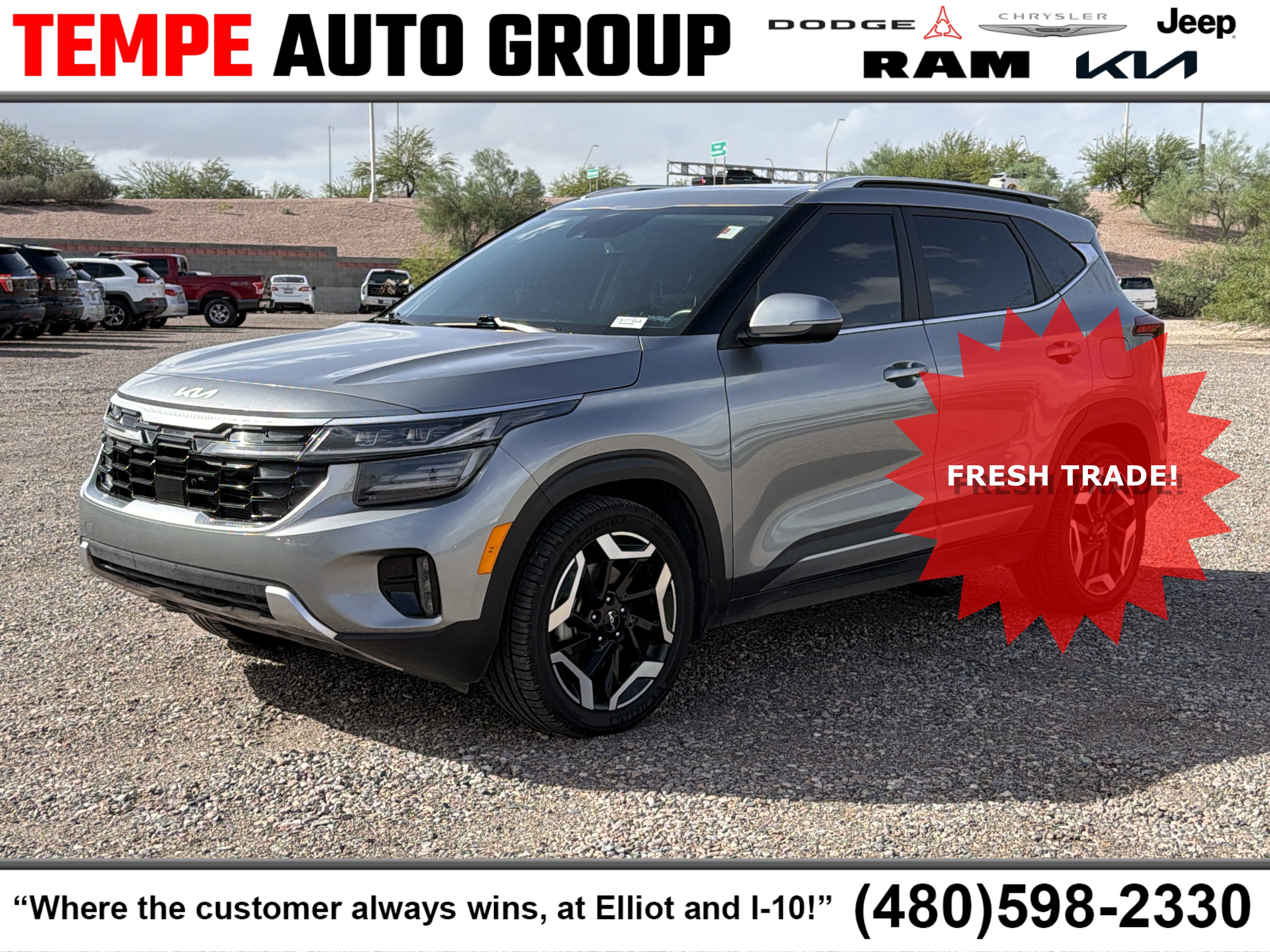 Used 2024 Kia Seltos SX w/ SX Sunroof Package AWD/4WD image 1