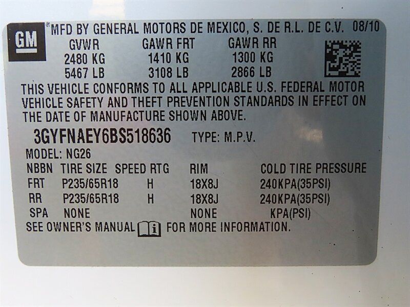 Used 2011 Cadillac SRX Luxury FWD image 39