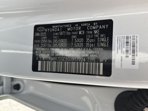 Used 2025 Hyundai Palisade Calligraphy AWD/4WD image 39
