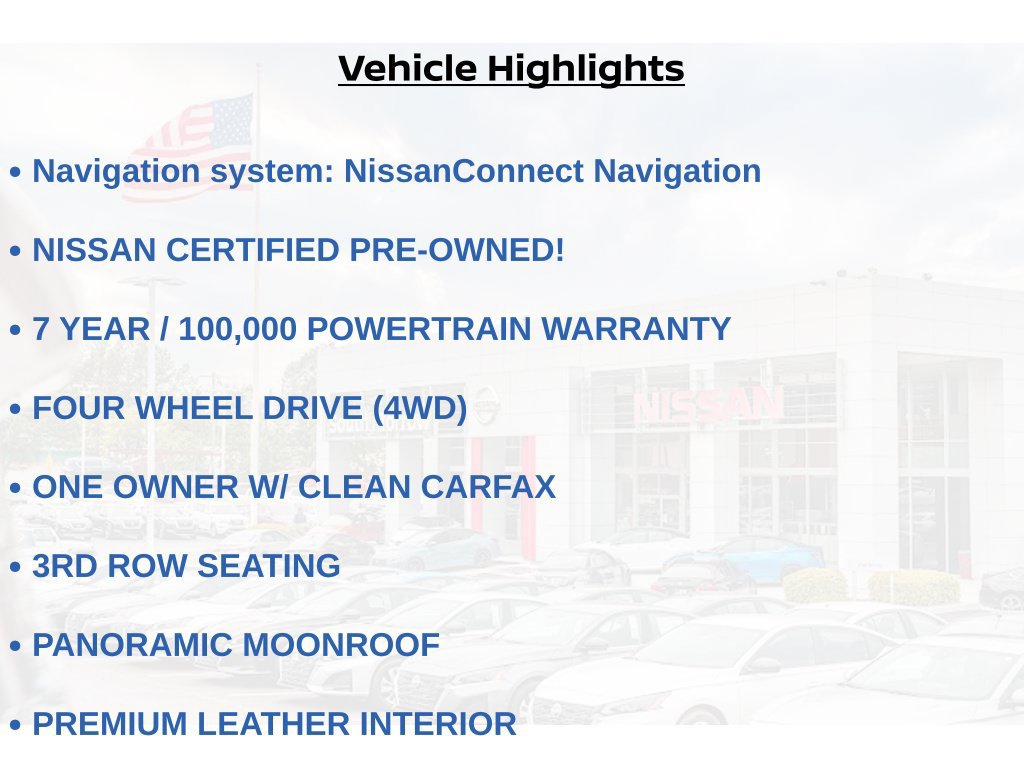 Certified 2023 Nissan Pathfinder Platinum AWD/4WD image 11