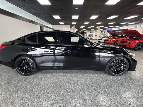 Used 2016 INFINITI Q50 Red Sport 400 RWD image 6