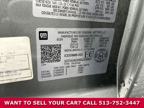 Used 2024 GMC Sierra 1500 Pro w/ Graphite Edition AWD/4WD image 18