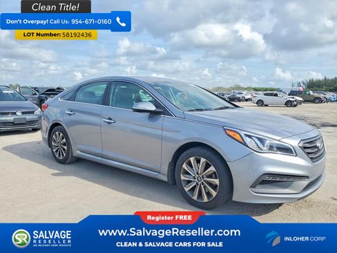 Used 2015 Hyundai Sonata Sport w/ Option Group 03 FWD image 5