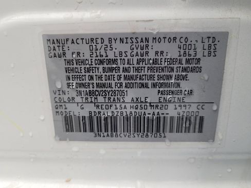 Used 2025 Nissan Sentra SV FWD image 33