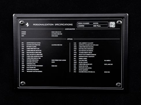 Used 2020 Ferrari 488 Pista Coupe image 87