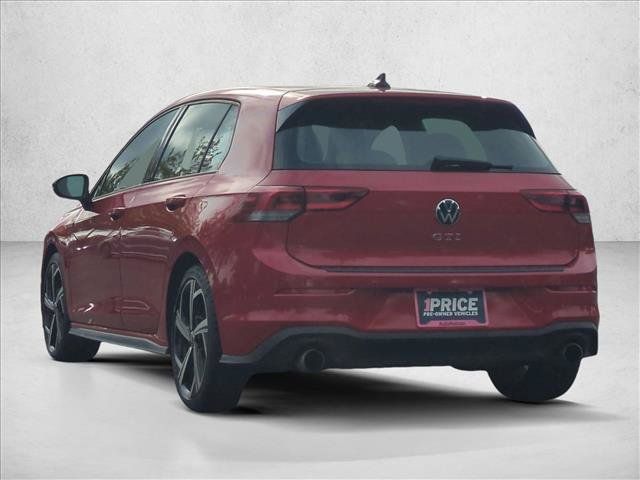 Used 2024 Volkswagen GTI SE w/ SE Leather Seats Package FWD image 8