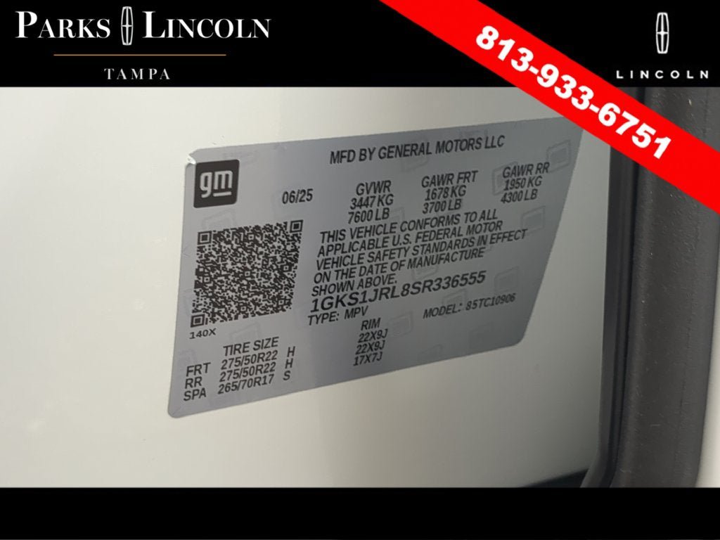 Used 2025 GMC Yukon XL Denali w/ Sun & Power Step Package RWD image 35