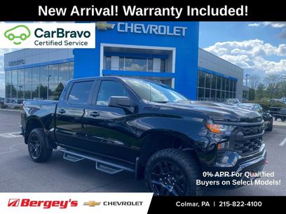 Certified 2025 Chevrolet Silverado 1500 Custom Trail Boss w/ LPO, Dark Essentials Package