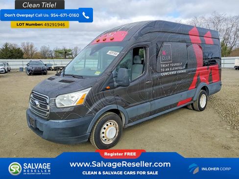 Used 2015 Ford Transit 350 XLT w/ White Painted DRW Package image 1